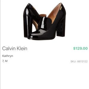 Calvin Klein | Kathryn Patent Leather High Heel